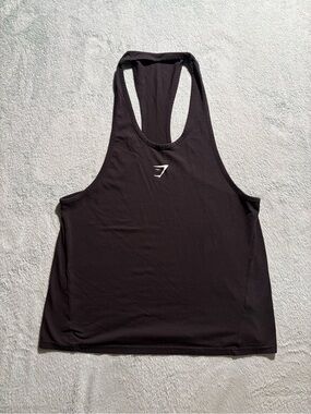 Gymshark Black Tank Top Stringer